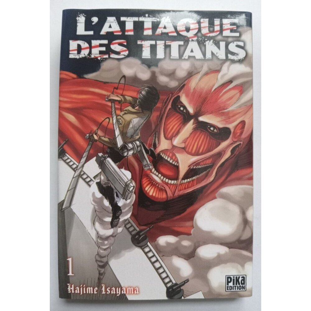 L'attaque des titans Tome 1 Hajime Isayama 2009 VG+